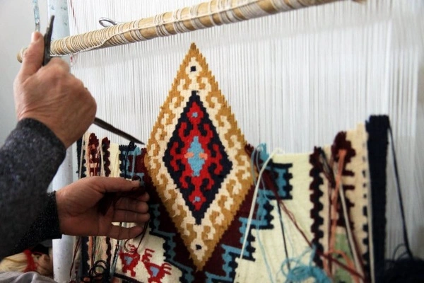 گلیم بافی شیراز