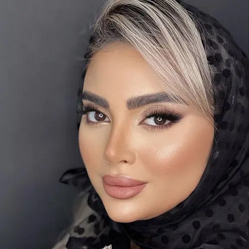 نمونه کار میکاپ فاطمه جعفرپور