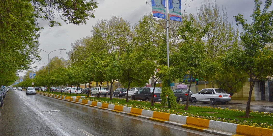 محله عفیف آباد از سرسبز ترین محله های شیراز