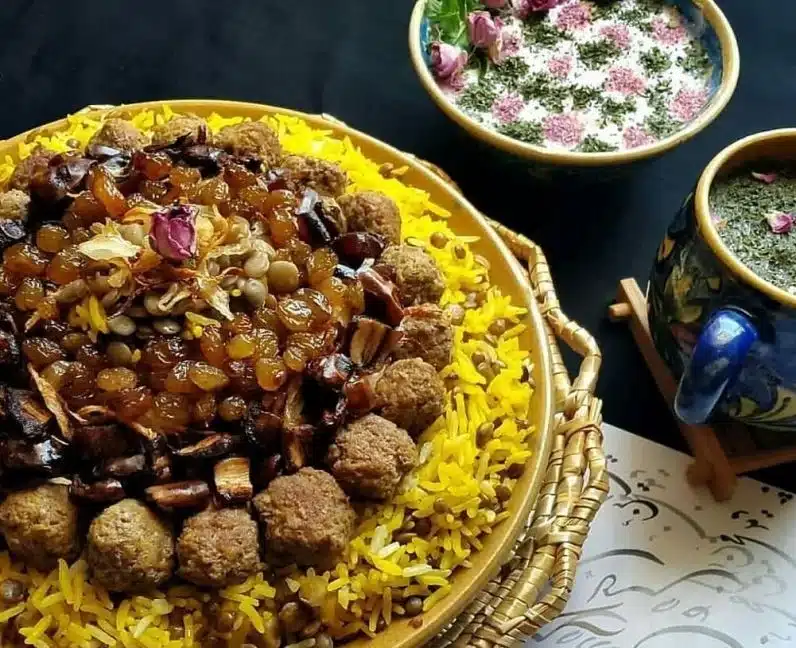 قنبر پلو شیرازی