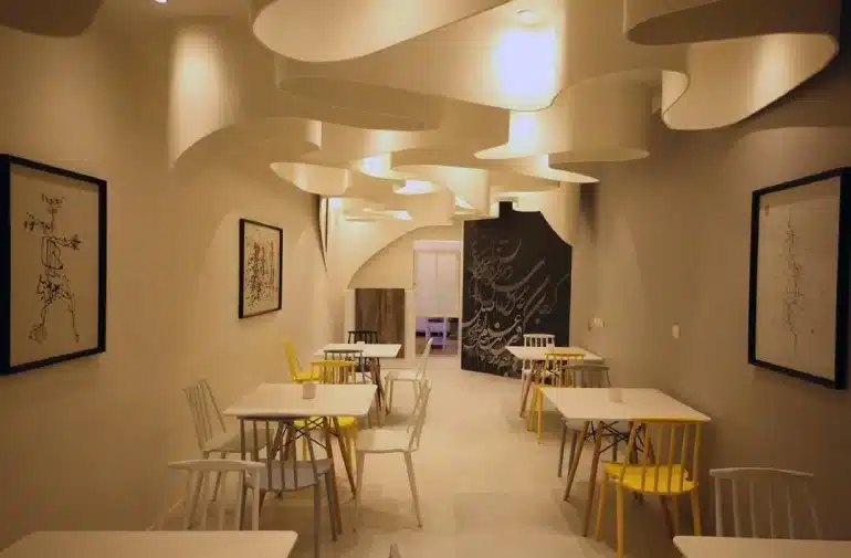 کافه گالری آبان شیراز